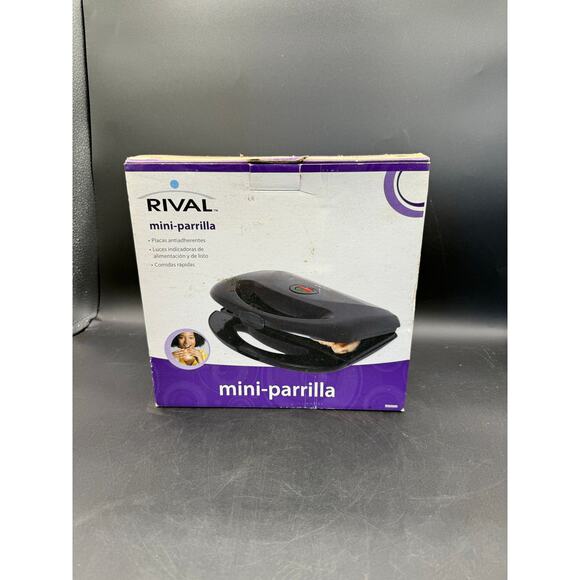 Rival Mini Grill RV-09009 –  In Box - Like New - Picture 1 of 9